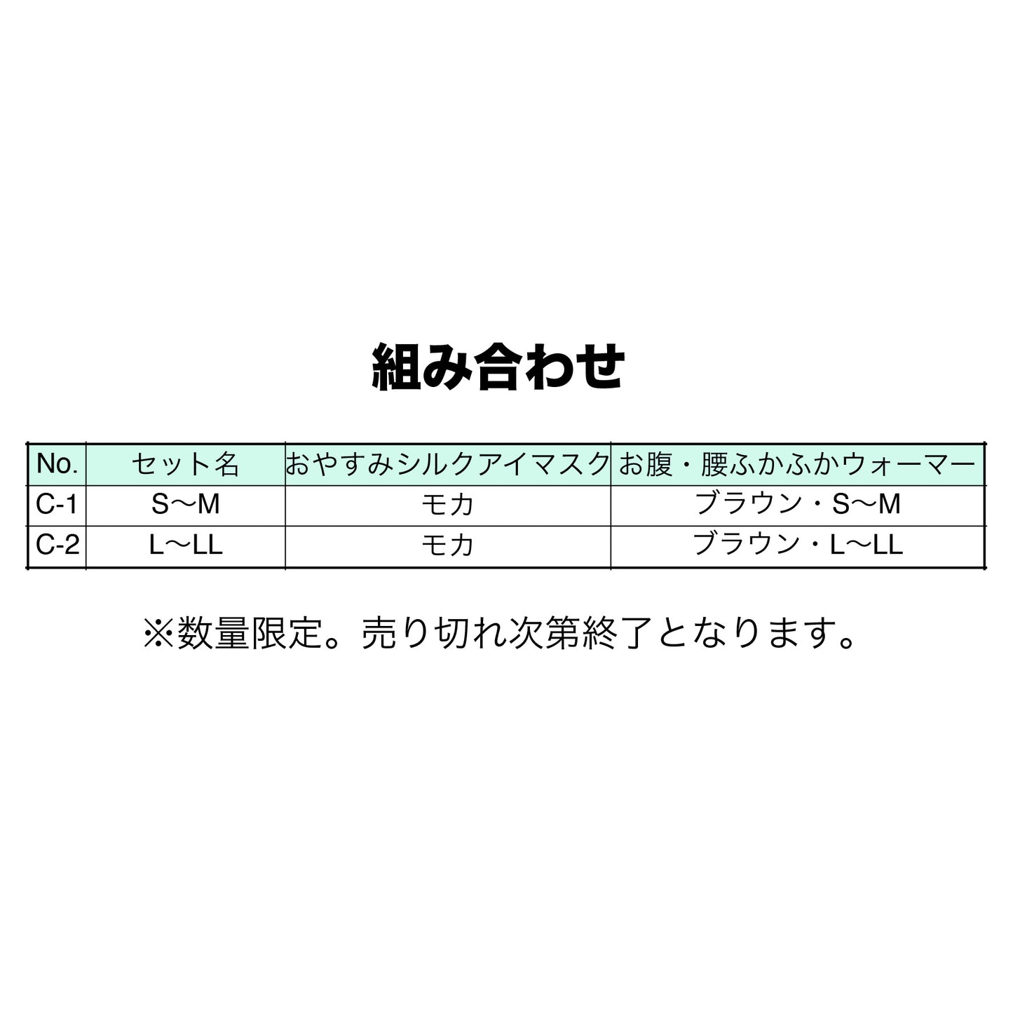 2026福袋　Cセット